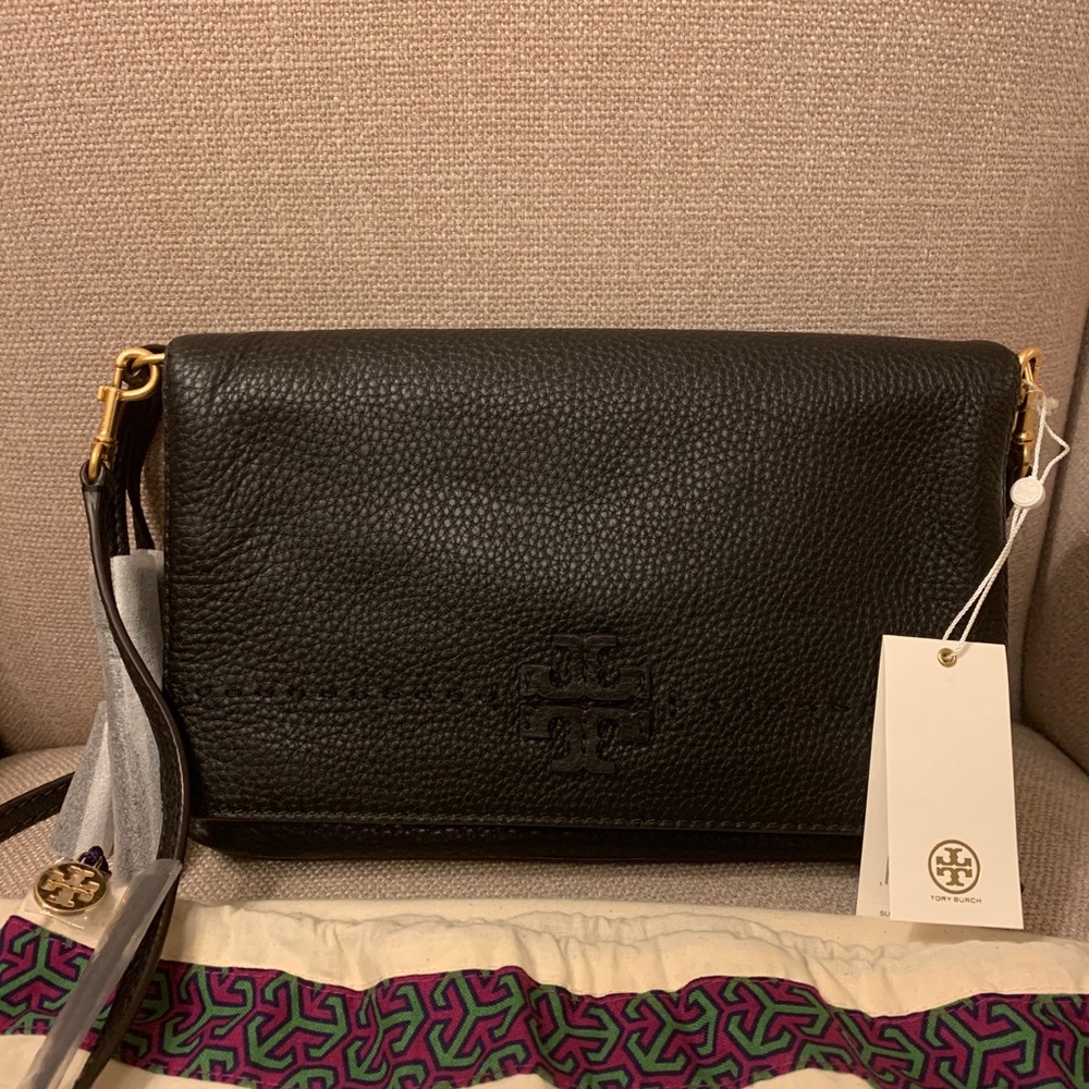 Tory Burch Fold-Over McGraw Cross-Body Bag
